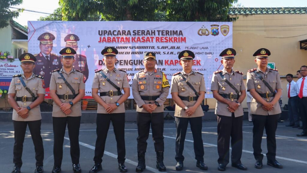 Kapolsek Yosowilangun, Kapolsek Rowokangkung, Kapolsek Randuagung dan Kapolsek Senduro