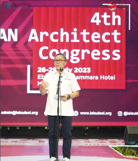 Kongres Arsitek ke-4 di Makassar, Sulawesi Selatan,