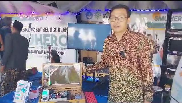 Salah satu karya SMK Muhammadiyah 6 Rogojampi, IOT Internet Of Think