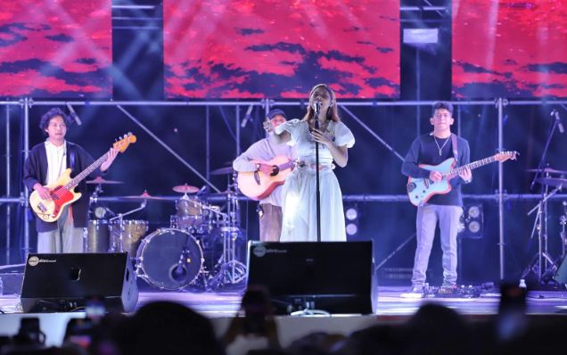 Nadin Amizah memukau penonton Banyuwangi Beach Jazz Festival