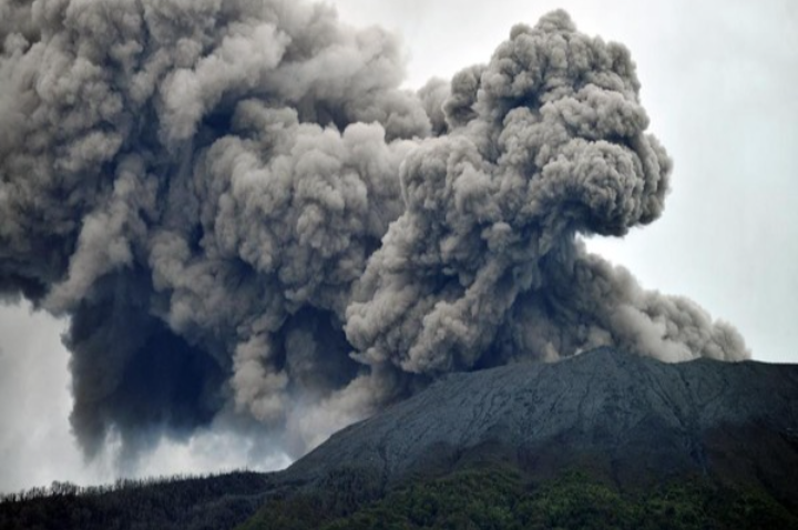 Erupsi Gunung Marapi (foto: Antara)
