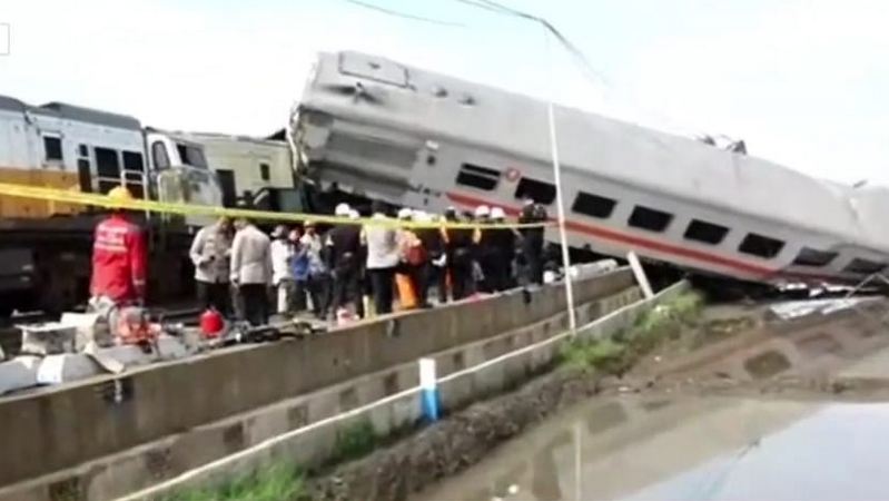 Kecelakaan Kereta Api di Cicalengka, Bandung