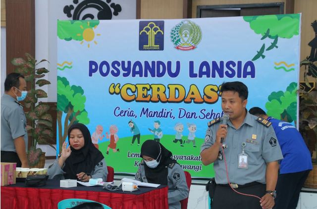 Lapas Banyuwangi Berinovasi dengan Posyandu Lansia