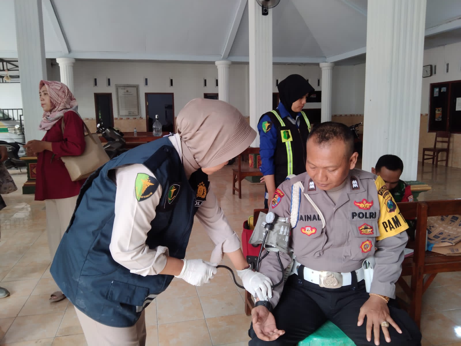 Sub Seksi Dokkes Polres Jombang Gelar Patroli Kesehatan