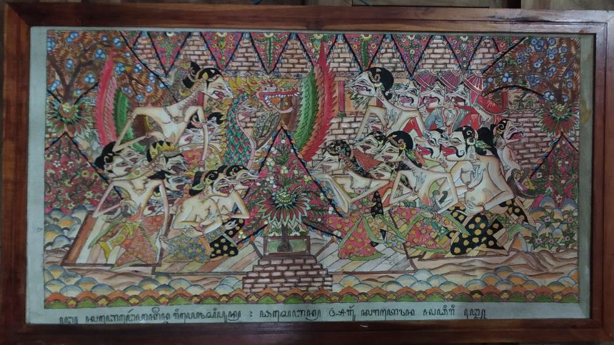 Wayang Beber menciptakan kisah yang memikat