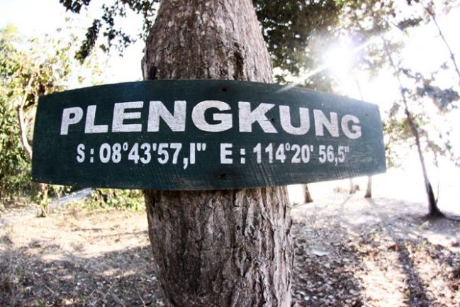 G-Land is actually a long way from Grajagan. The famed wave is shaped by a point of land known locally as “Plengkung.” (Photo: Matt George)