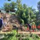 Gotong Royong TNI, Polri, BPBD, dan Warga Bersihkan Material Longsor