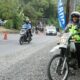 Polres Karo Tak Kenal Lelah Mengatur Arus Lintas di Kota Wisata Berastagi