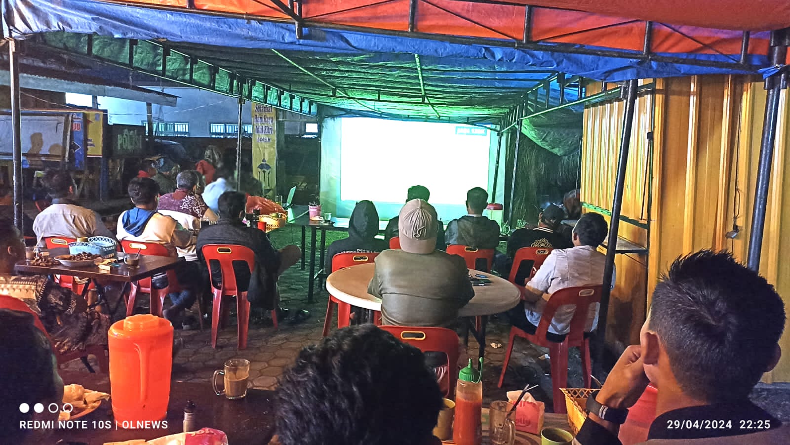 Warung Mas Bambang Jadi Saksi Dukungan Masyarakat Berastagi Untuk Timnas U23