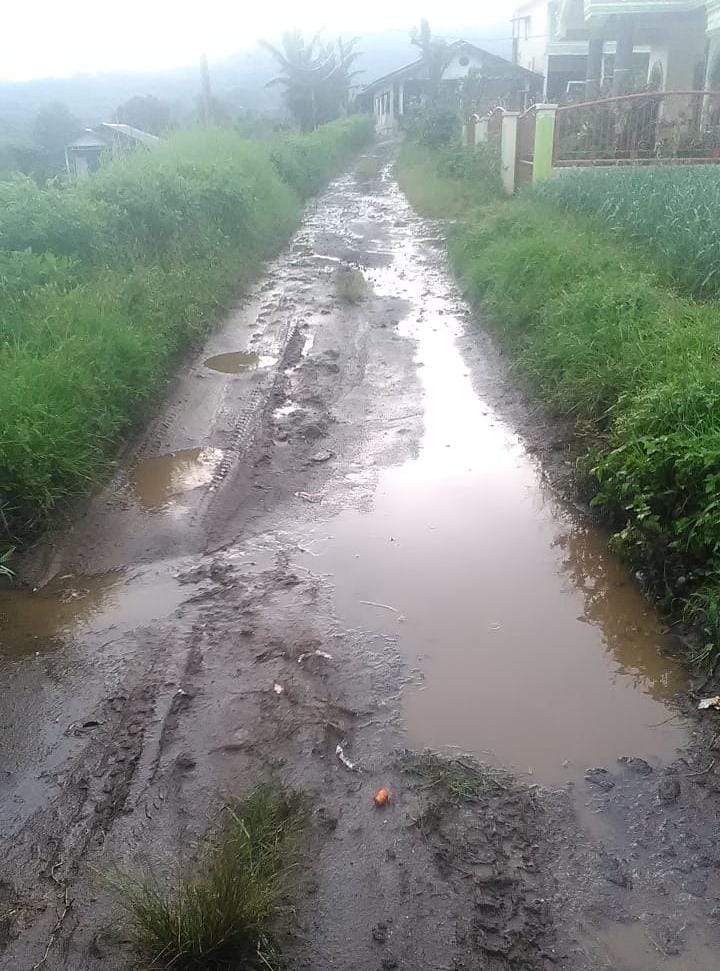 Bila Hujan Tiba, Jalan Deli Plantir Ujung Desa Merdeka Bagaikan Sungai