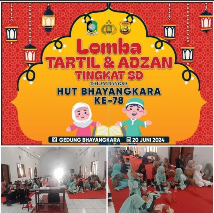 PW FRN DPC Banyuwangi Gelar Lomba Tartil Al-Qur'an dan Adzan Sambut Hari Bhayangkara ke-78