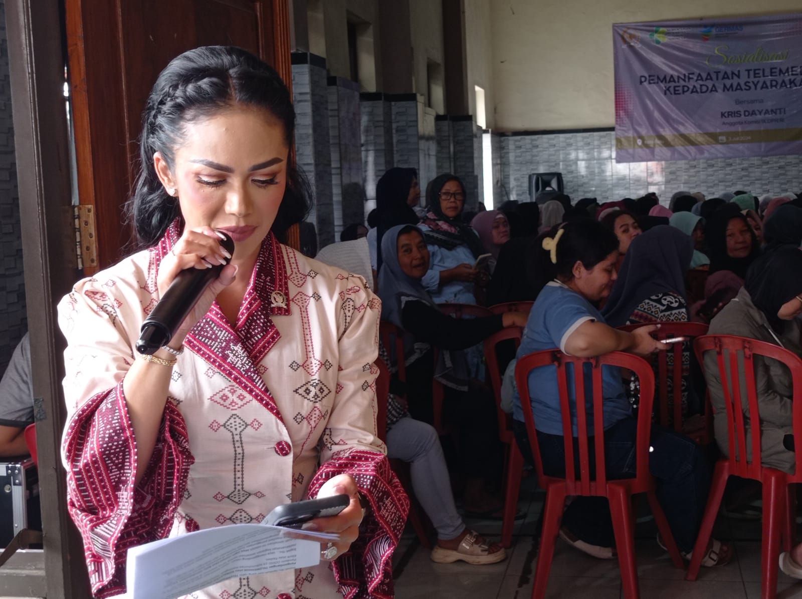 Kris Dayanti Sampaikan Program Telemedicine Guna Permudah Masyarakat Memperoleh Informasi Kesehatan