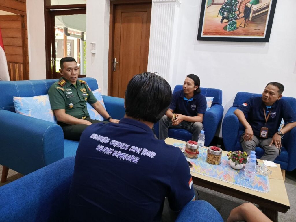 Silaturahmi KJJT wilayah Banyuwangi ke Makodim 0825/Banyuwangi