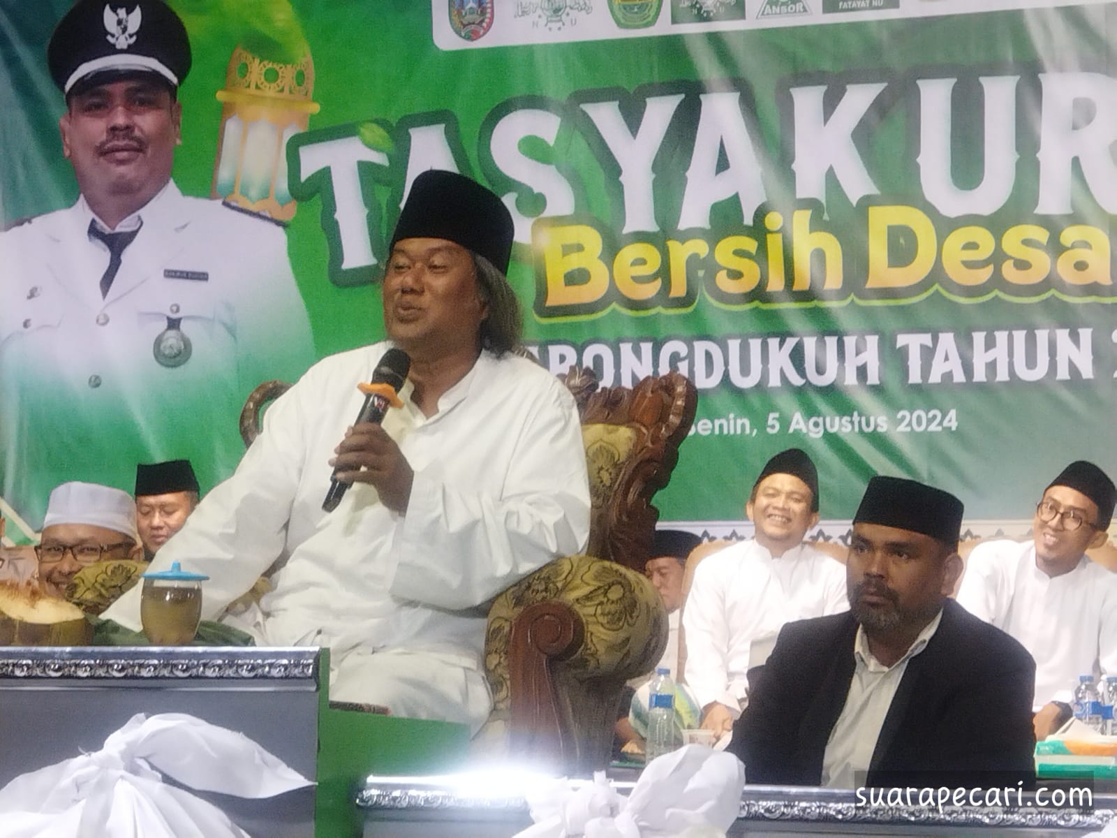 Pemdes Sambong Dukuh Gelar Pengajian Akbar, Tasyakuran Bersih Desa
