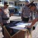 Sertijab Kabag Log, Kapolsek Kutabuluh dan Kapolsek Payung di Mapolres Tanah Karo