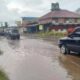 Jalan Nasional di Saribudolok Simalungun Terendam Banjir, Lalu lintas Terhambat