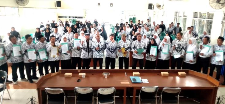 PGRI Kabupaten Banyuwangi Gelar PAW untuk Pengurus Cabang Kecamatan Giri