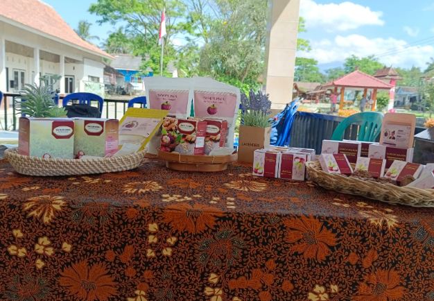 Produk Jadi Hasil Pengolahan Kulit Manggis Untuk Produk Kesehatan