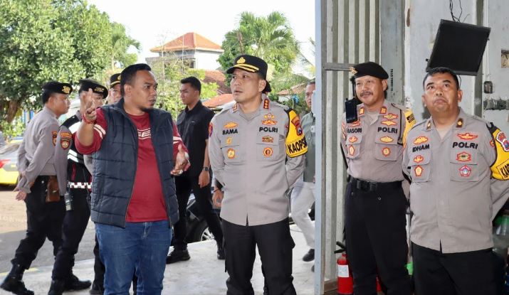 Kapolresta Banyuwangi Tinjau Kesiapan Logistik Pilkada 2024 di Gudang KPU