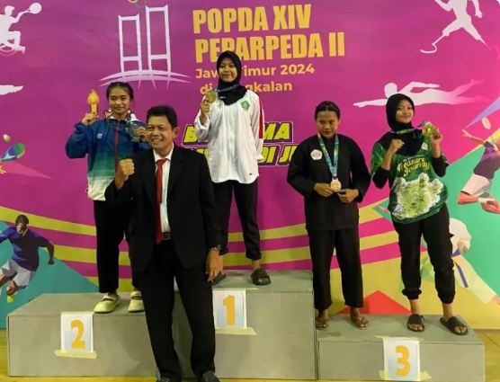 Kontingen Silat Banyuwangi Raih Dua Medali Perak di Popda XIV Jatim 2024
