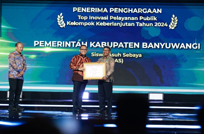 Program Solidaritas Pendidikan Siswa Asuh Sebaya Banyuwangi Raih Apresiasi Kemenpan RB