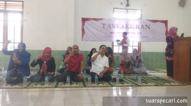 Adi Artama Gelar Tasyakuran Terpilih Menjadi Anggota DPRD Fraksi PDI perjuangan