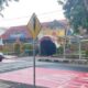 Dishub Banyuwangi Pasang Marka Zona Selamat Sekolah (ZoSS) di Tiga Titik Jalan Raya