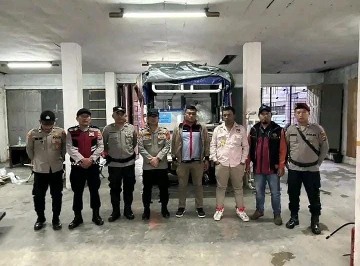 Polres Tanah Karo Pastikan Keamanan Sidang Pleno Rekapitulasi Suara Pilkada Karo