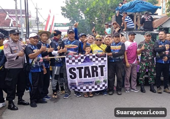 Jalan Sehat Jelajah Desa Tinggar ke-149