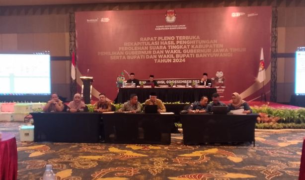 Ipuk-Mujiono Menang Pilkada Banyuwangi 2024, KPU Umumkan Hasil Rekapitulasi Suara