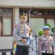 Kapolresta Banyuwangi, Kombes Pol Rama Samtama Putra, dalam kesempatan apel di halaman Mapolresta
