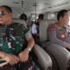 Kapolri dan Panglima TNI Pantau Arus Mudik Nataru dari Udara, Apresiasi Kinerja Personel