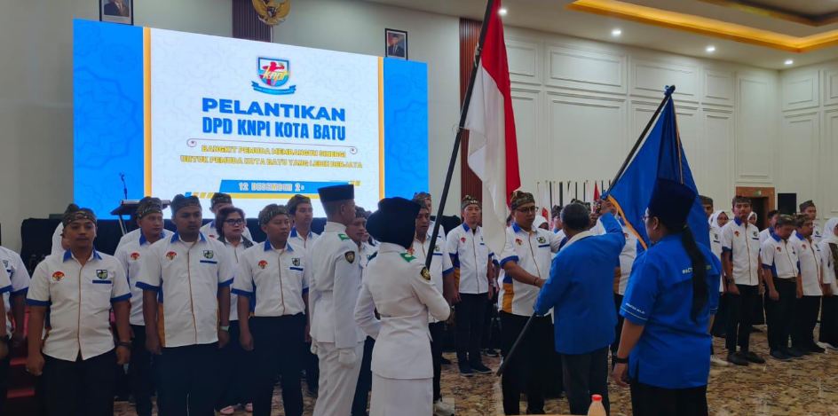 Pelantikan KNPI Kota Batu Periode 2024-2027, Sekda Batu Apresiasi Peran Pemuda dalam Pembangunan