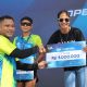 Kapolresta Banyuwangi, Kombes Pol Rama Samtama Putra,Menyerahkan Hdiah juara East Java Running