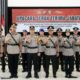 Polresta Banyuwangi menggelar upacara sertijab untuk sejumlah pejabat utama dan kapolsek