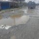 Kondisi jalan berlubang di Pasar Hitam Makin Parah