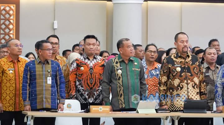 Bupati Karo Turut Menghadiri High Level Meeting TPID se-Sumut