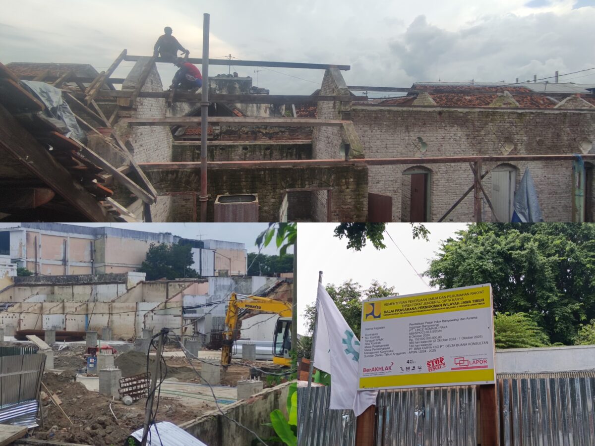 Revitalisasi Pasar Banyuwangi Dan Asrama Inggrisan