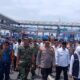 Kapolda Jawa Timur Bersama Gubernur dan Pangdam Brawijaya Tinjau Arus Mudik di Pelabuhan Ketapang