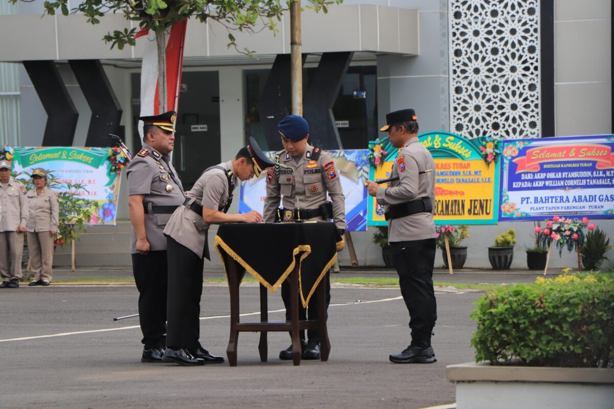 Kapolda Jatim Pimpin Sertijab Kapolres Tuban