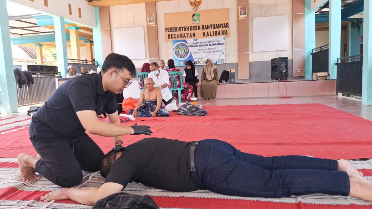 STB Banyuwangi dan RKBK Gelar Terapi Gratis