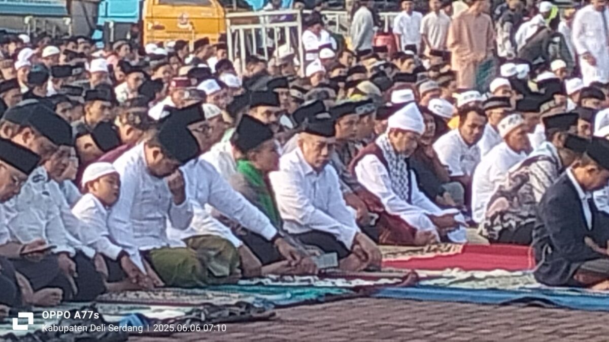 Pengamanan Salat Idul Adha di Deli Serdang, Polresta Pastikan Kamtibmas Kondusif