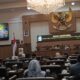 Suasana rapat paripurna DPRD Banyuwangi membahas perubahan Perda Pajak Daerah