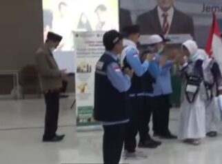 Jemaah Haji Kloter 44 Banyuwangi Tiba di Asrama Haji Surabaya