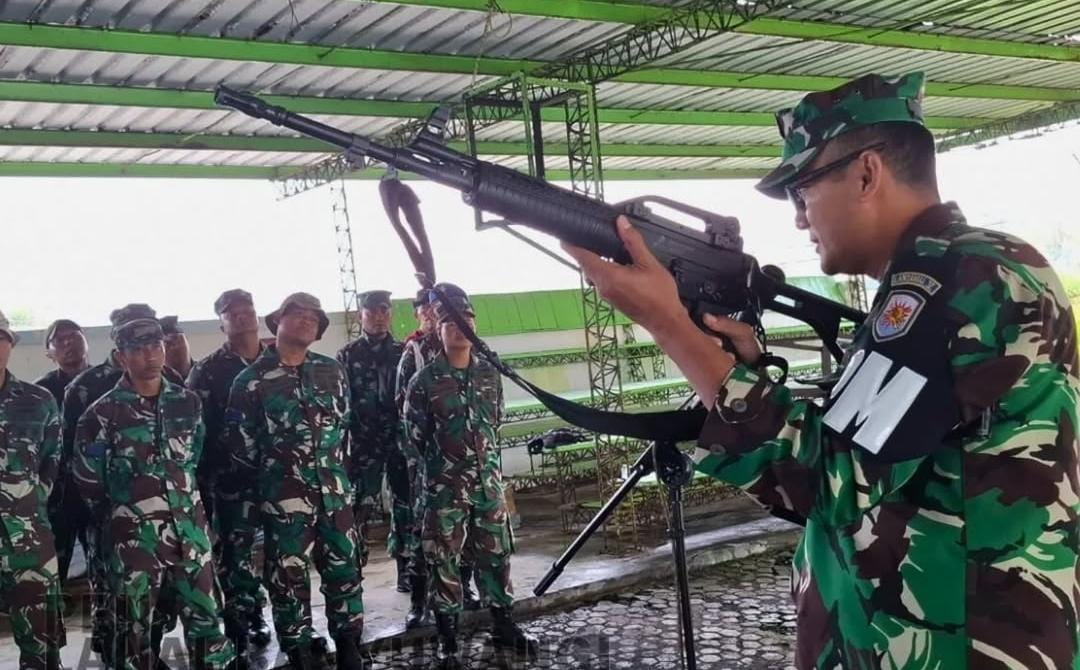 Lanal Banyuwangi Gelar Latihan Menembak Triwulan II 2025