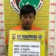 polisi mengamankan seorang pria berinisial Syafrizal Tarigan (26),