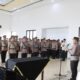 upacara serah terima jabatan (sertijab) sejumlah Kapolsek