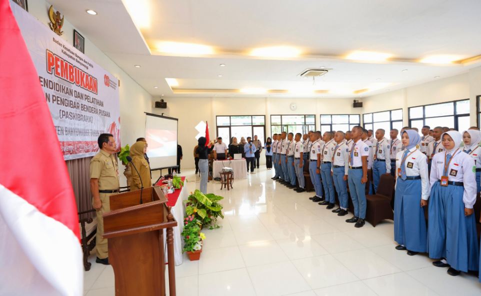 75 Calon Paskibraka Banyuwangi Mulai Diklat