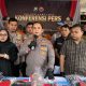 Kapolres Lumajang Gelar Konferensi Pers Penangkapan 3 oknum LSM Peras Kepala Desa