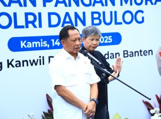 Mandagri Aresiasi Gerakan Pangan Murah Kolaborasi Polri dan Bulog